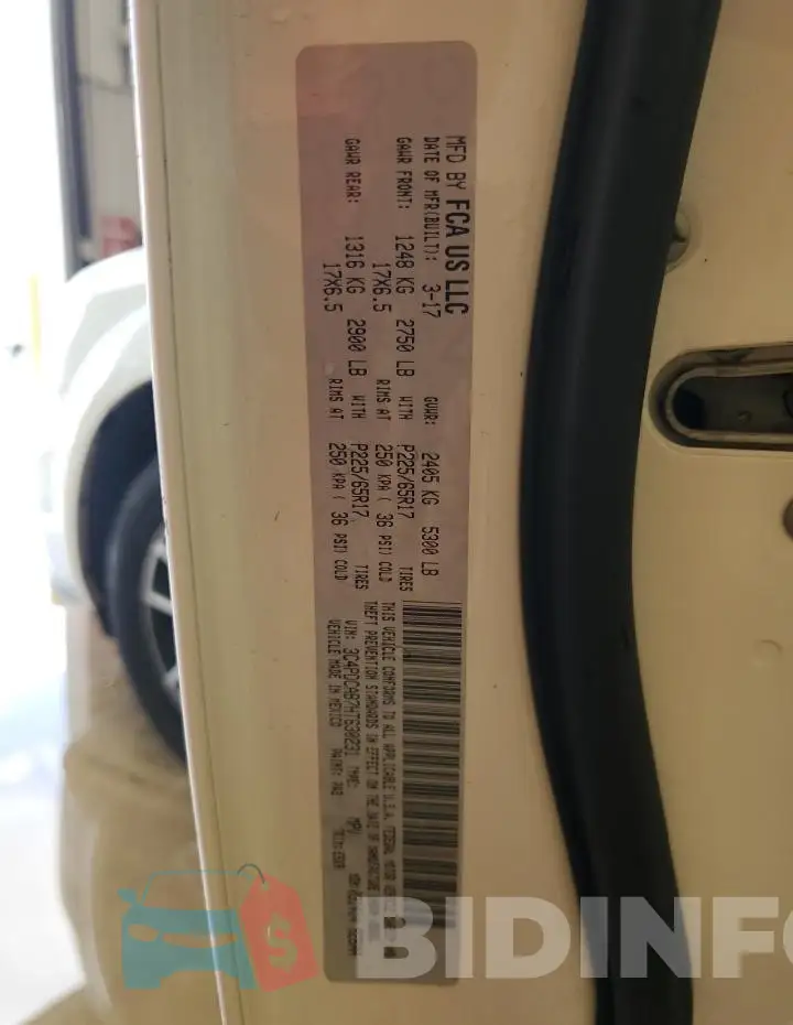 3C4PDCAB7HT630231 Photo# 13