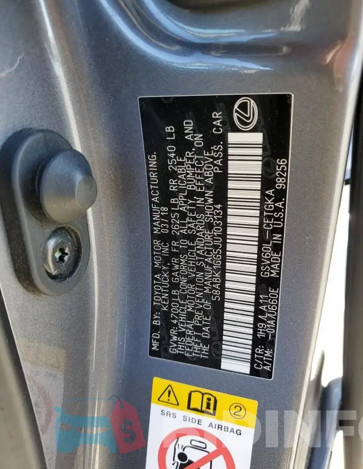 58ABK1GG5JU103134 Photo# 13