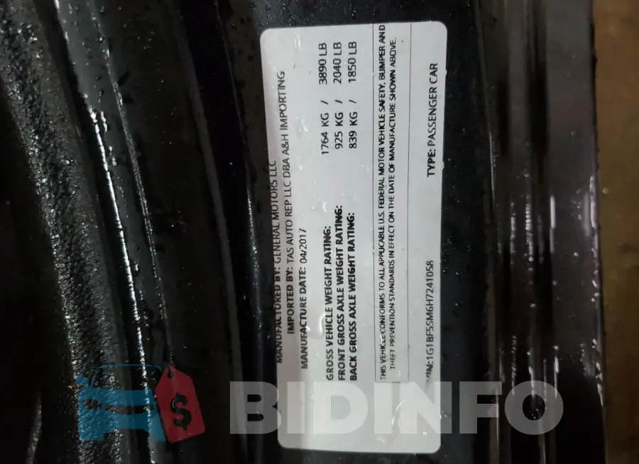 1G1BF5SM6H7241058 Photo# 12
