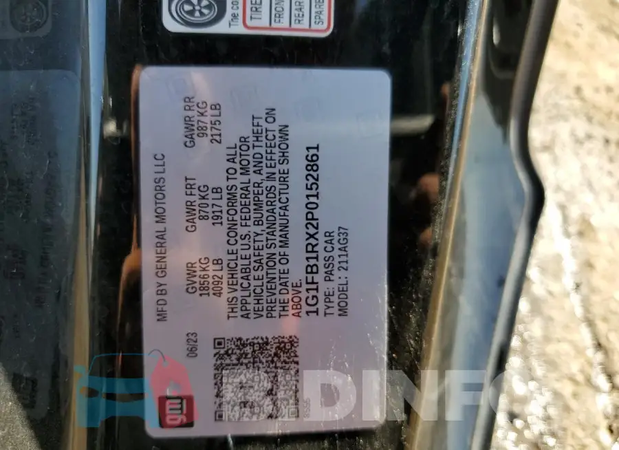 1G1FB1RX2P0152861 Photo# 12