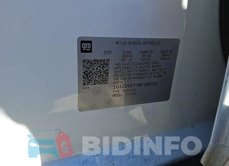 1G1ZC5ST0KF213431 Photo# 12