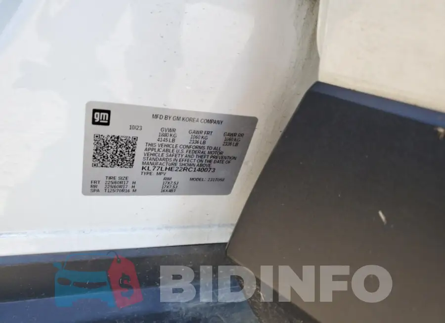 KL77LHE22RC140073 Photo# 13