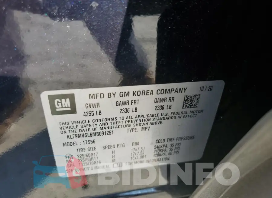 KL79MVSL6MB091251 Photo# 13