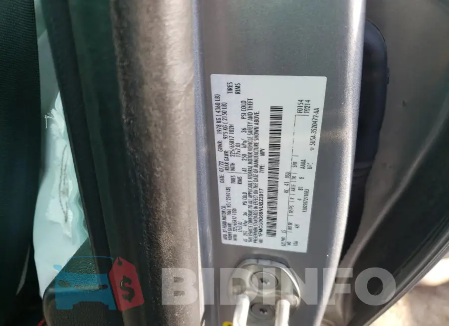 1FMCU0G69NUB23917 Photo# 12