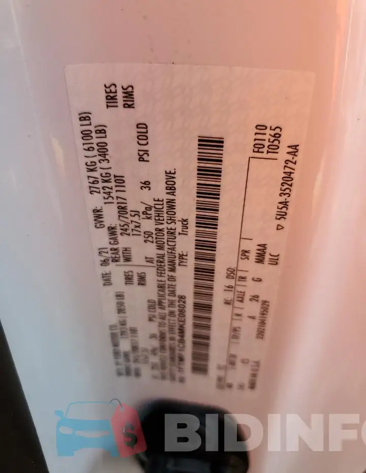 1FTMF1CB4MKE08028 Photo# 12