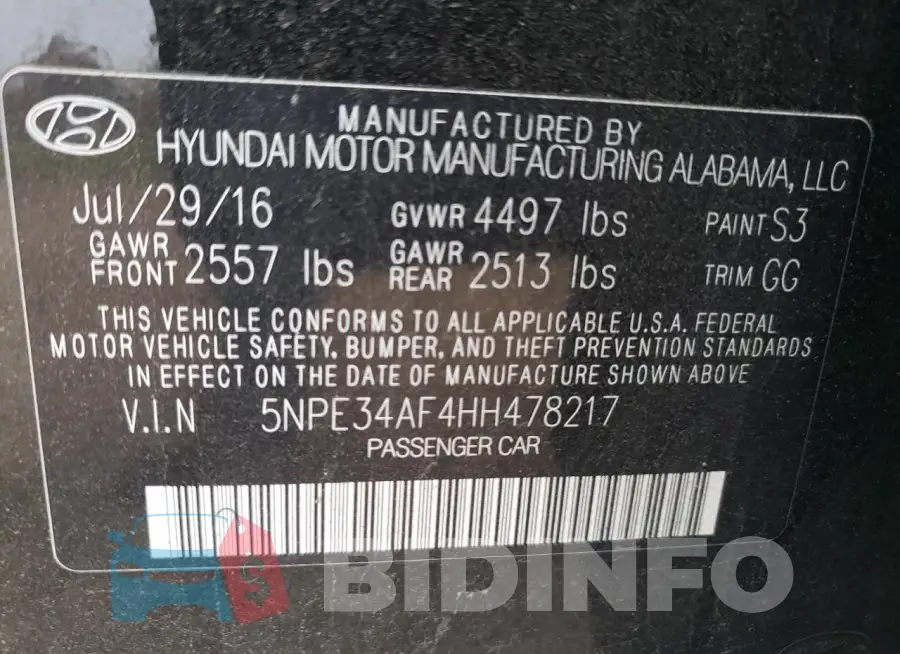 5NPE34AF4HH478217 Photo# 12
