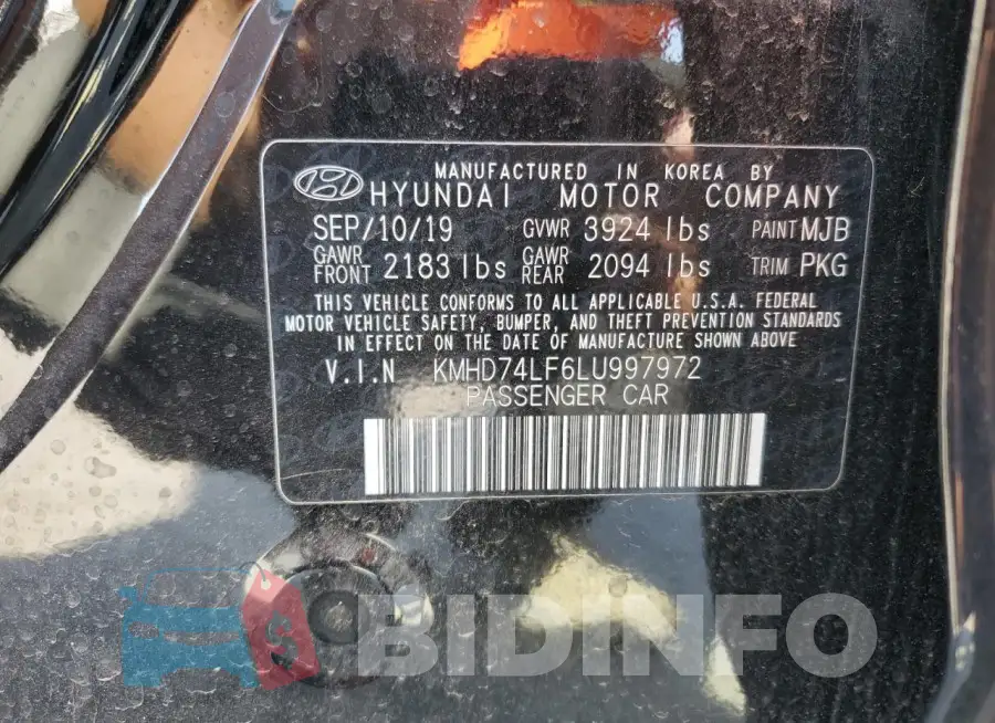KMHD74LF6LU997972 Photo# 12
