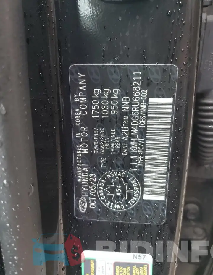 KMHLM4DG6RU668211 Photo# 12