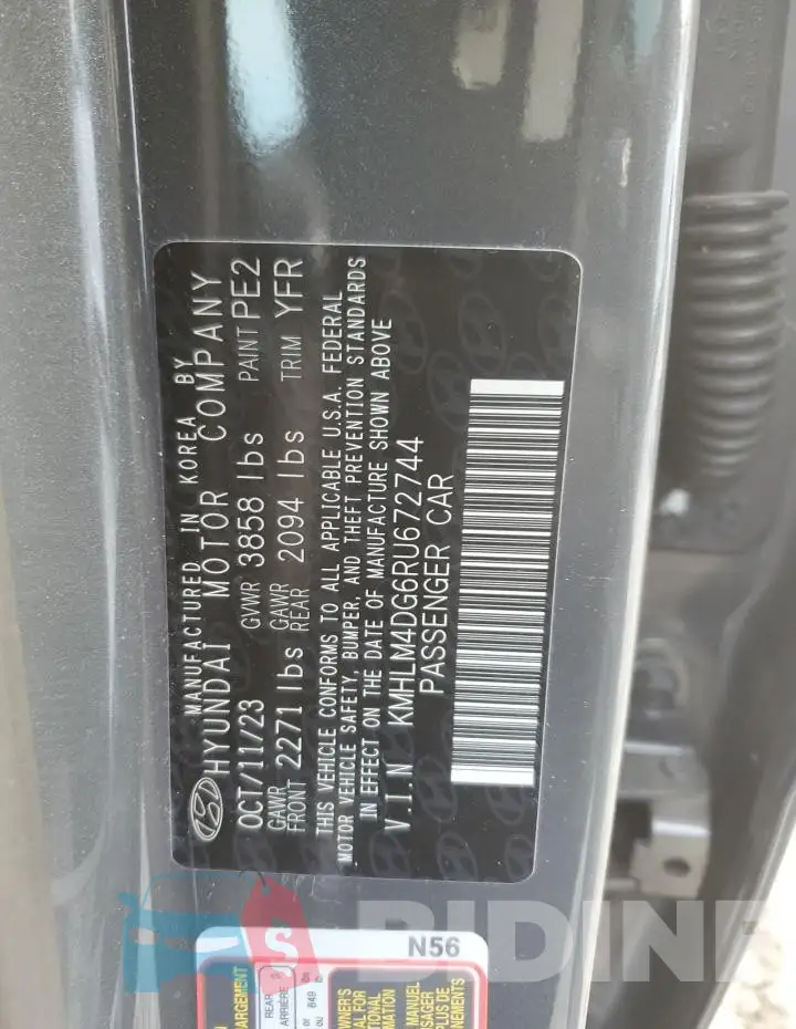 KMHLM4DG6RU672744 Photo# 13