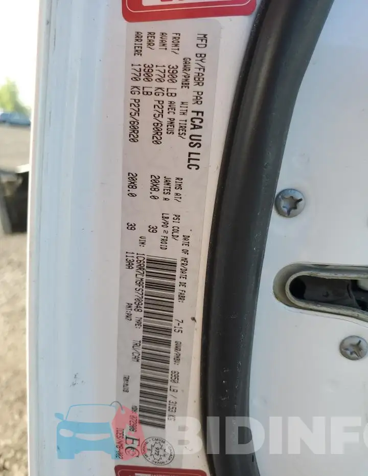 1C6RR7LM9FS770948 Photo# 12