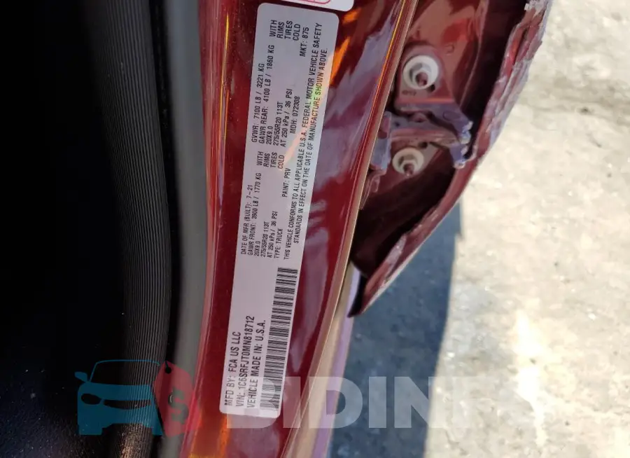 1C6SRFJT0MN818712 Photo# 12