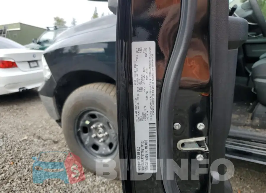 3C6RR7KT7NG174123 Photo# 12