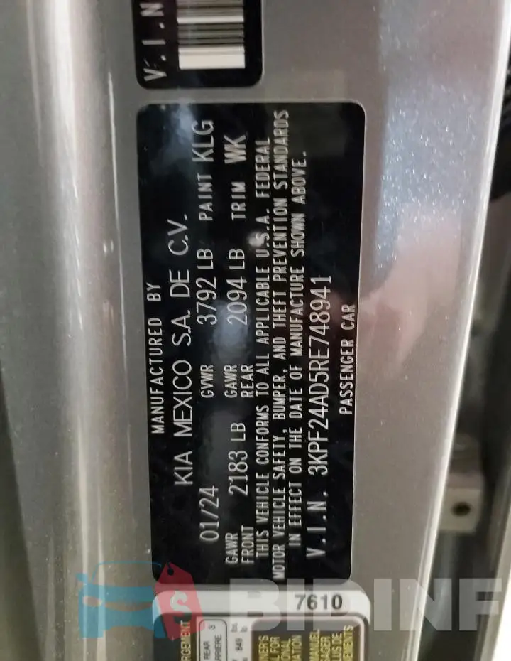 3KPF24AD5RE748941 Photo# 13