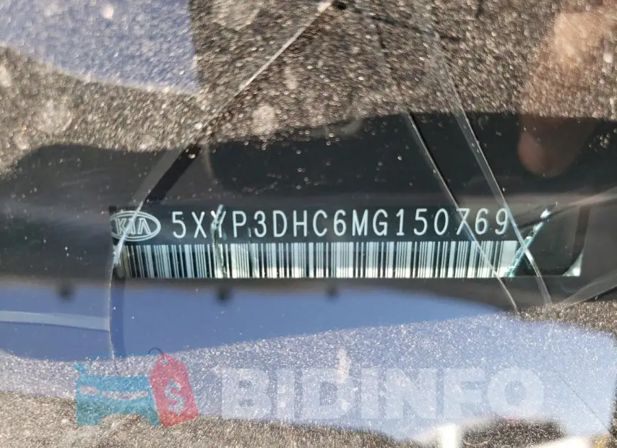 5XYP3DHC6MG150769 Photo# 13