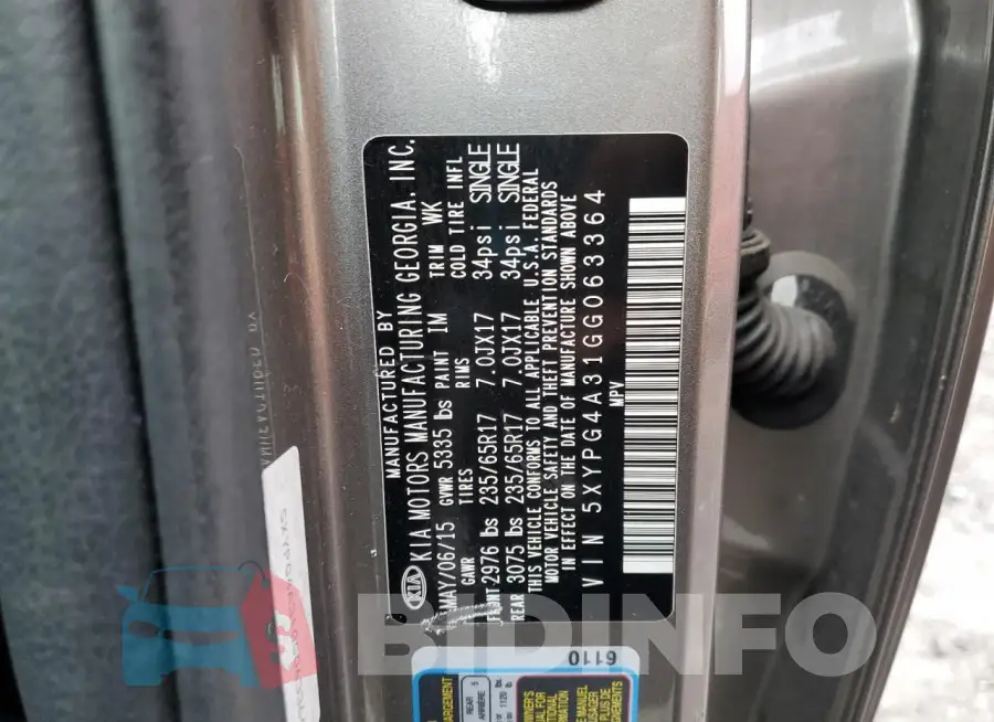 5XYPG4A31GG063364 Photo# 13