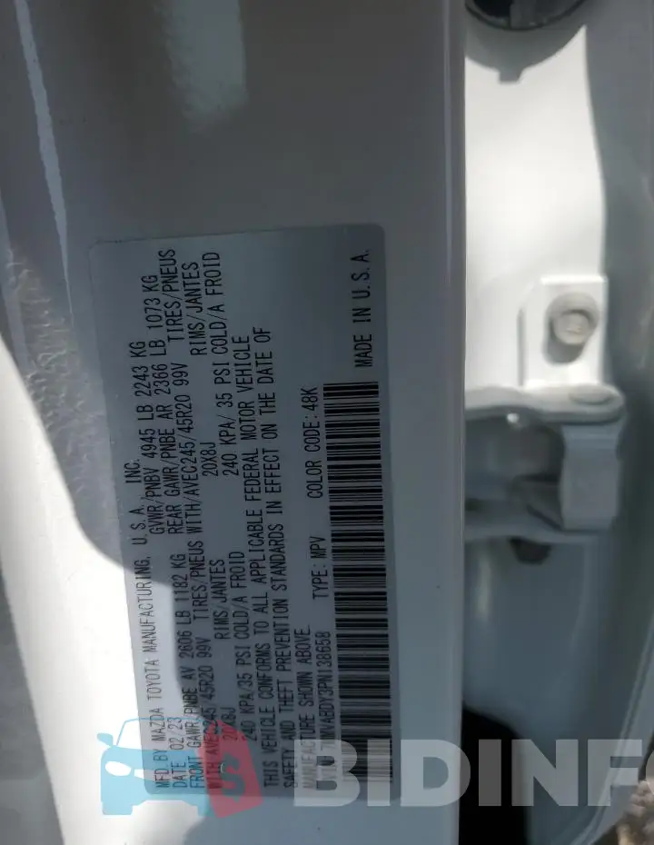 7MMVABDY3PN138658 Photo# 13