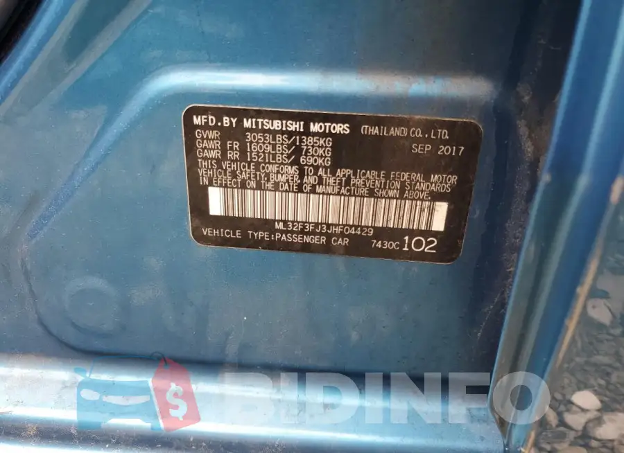 ML32F3FJ3JHF04429 Photo# 12