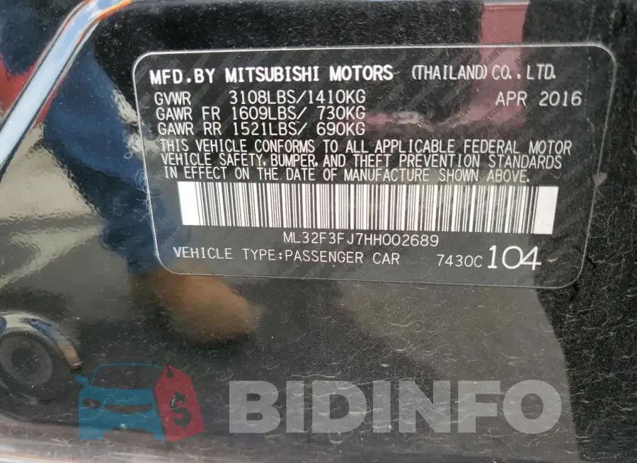 ML32F3FJ7HH002689 Photo# 12