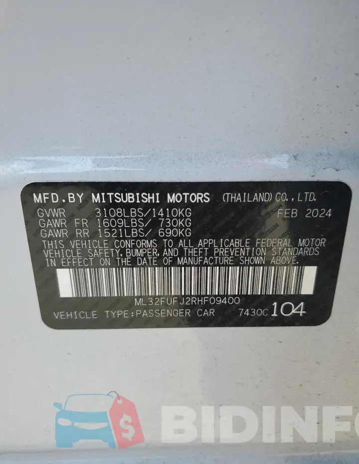 ML32FUFJ2RHF09400 Photo# 12