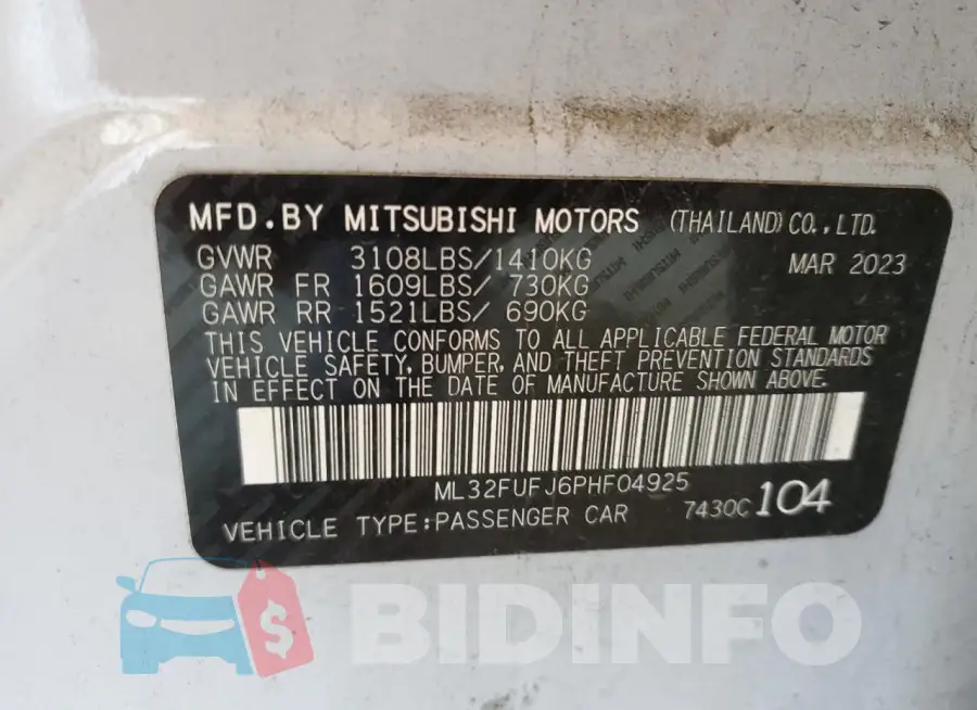 ML32FUFJ6PHF04925 Photo# 12