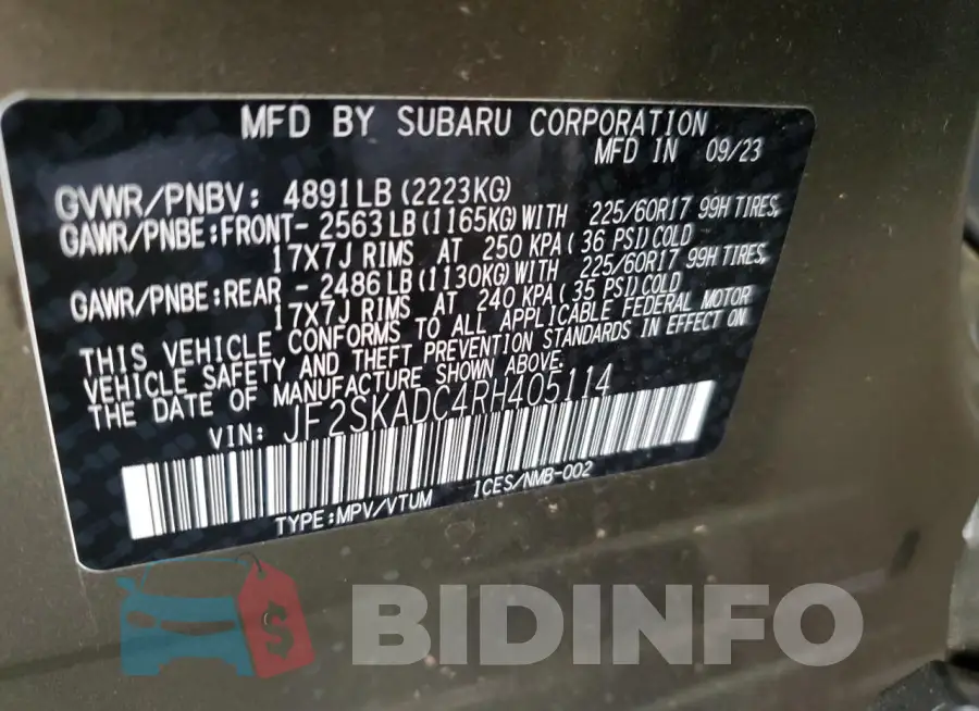 JF2SKADC4RH405114 Photo# 13