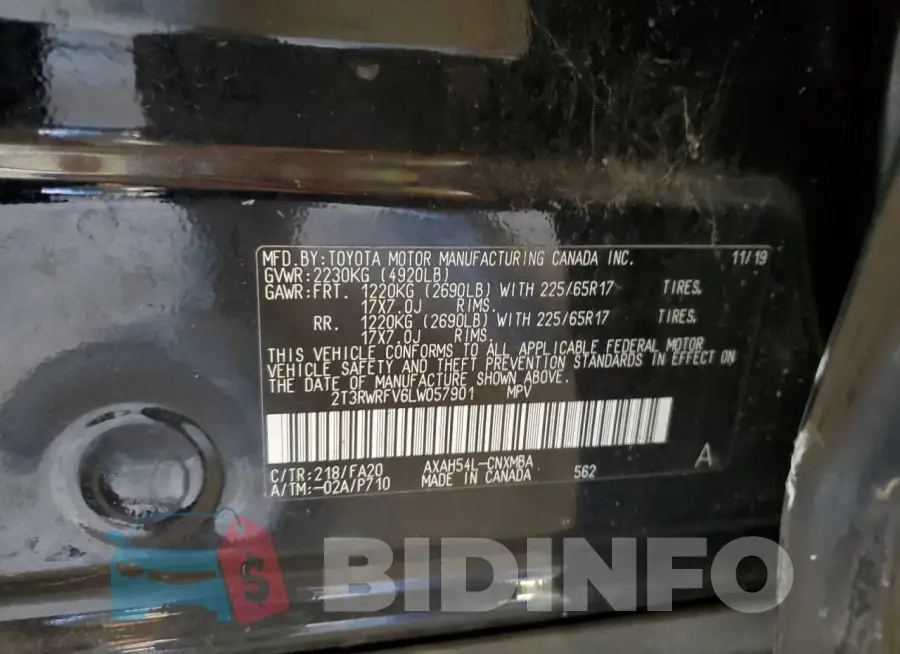 2T3RWRFV6LW057901 Photo# 14