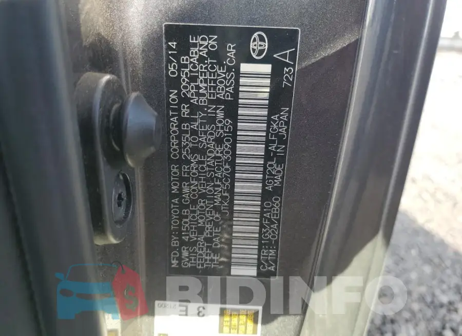 JTKJF5C70F3090159 Photo# 12