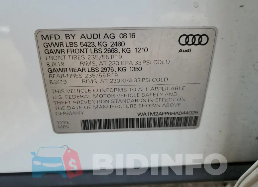 WA1M2AFP6HA044025 Photo# 12