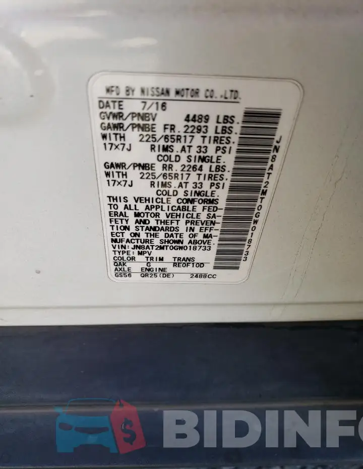 JN8AT2MT0GW018733 Photo# 12