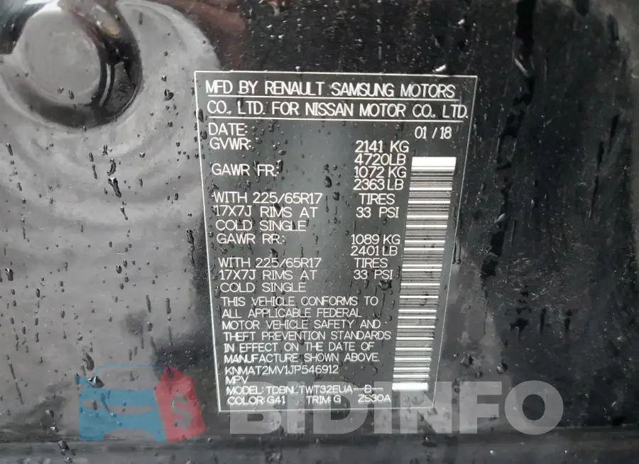 KNMAT2MV1JP546912 Photo# 13