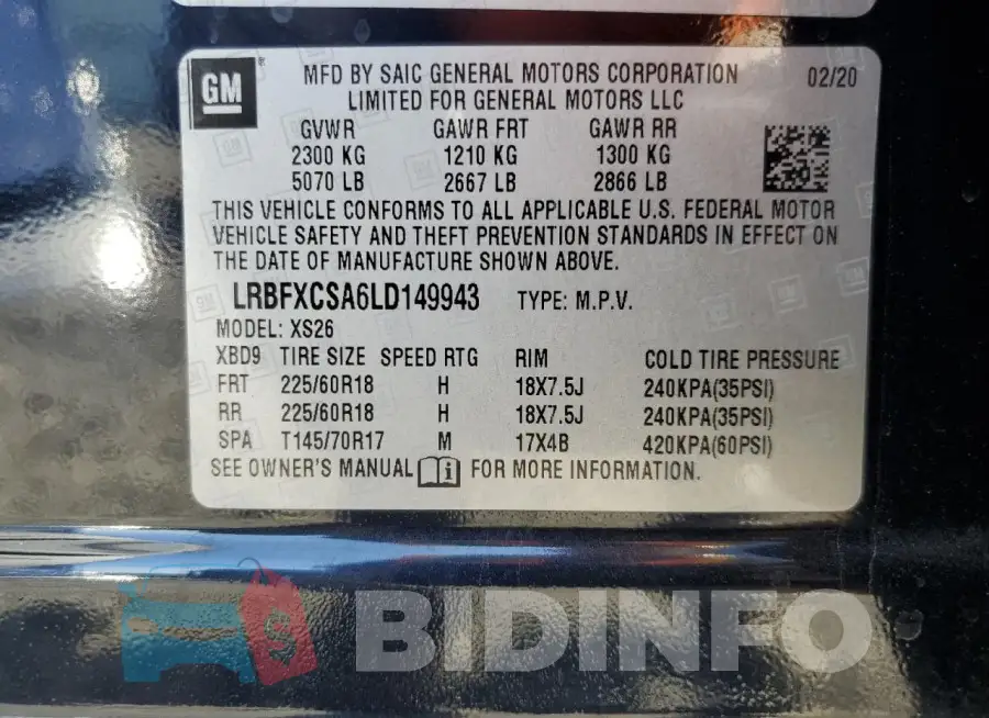 LRBFXCSA6LD149943 Photo# 13