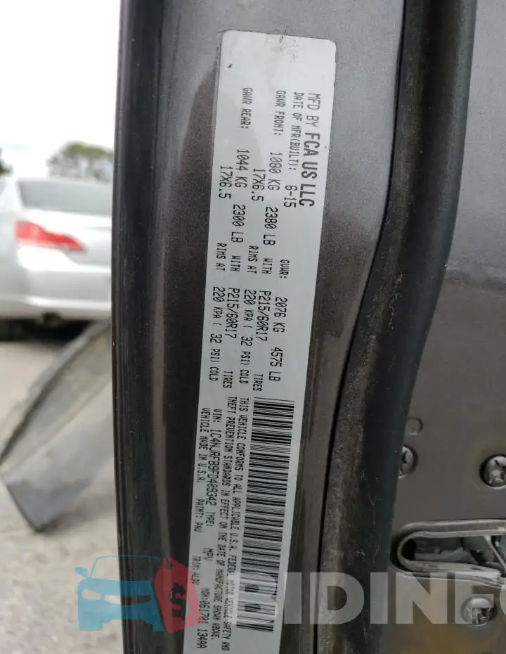 1C4NJRFB9FD409342 Photo# 12