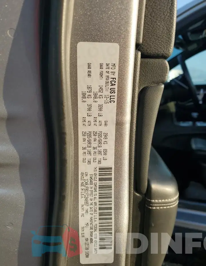 1C4RJFBG1FC240957 Photo# 13