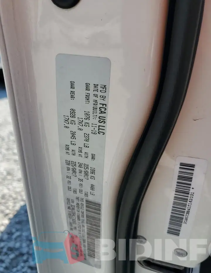 3C4NJCBB4LT162031 Photo# 13