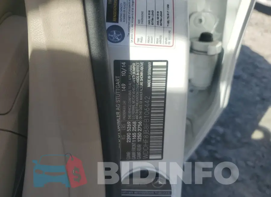 WDDHF8JB8FB106442 Photo# 12