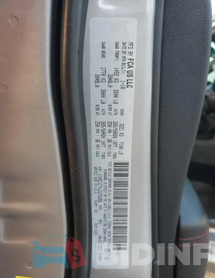 1C4SDJCT4JC276268 Photo# 13