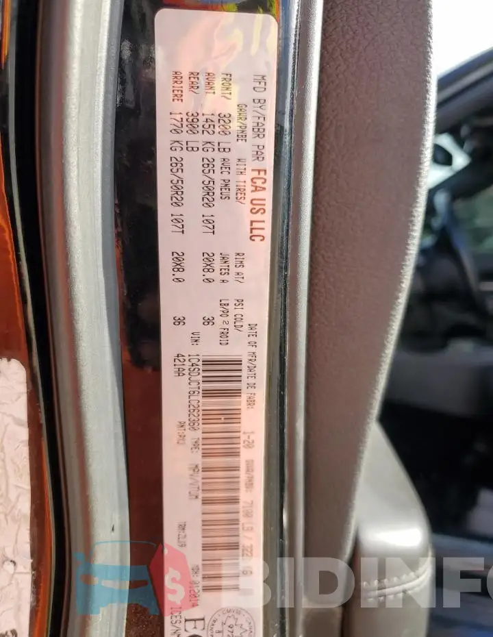 1C4SDJCT6LC262360 Photo# 13