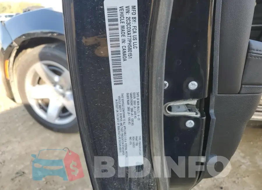 2C3CDXAT7PH580151 Photo# 12