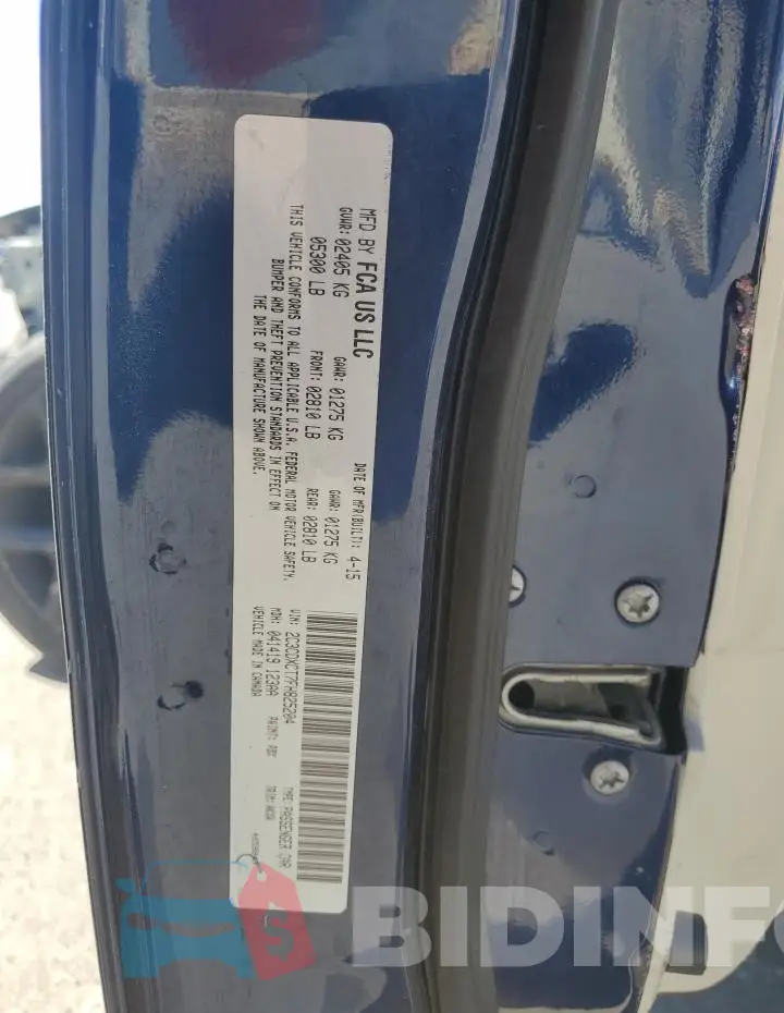 2C3CDXCT7FH825204 Photo# 13