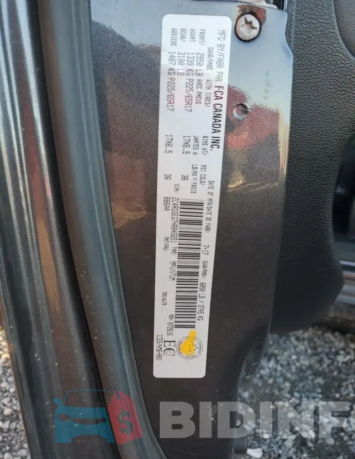 2C4RDGEG7HR845651 Photo# 14
