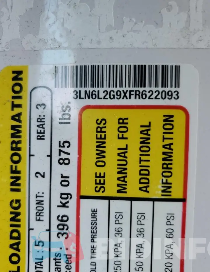 3LN6L2G9XFR622093 Photo# 12