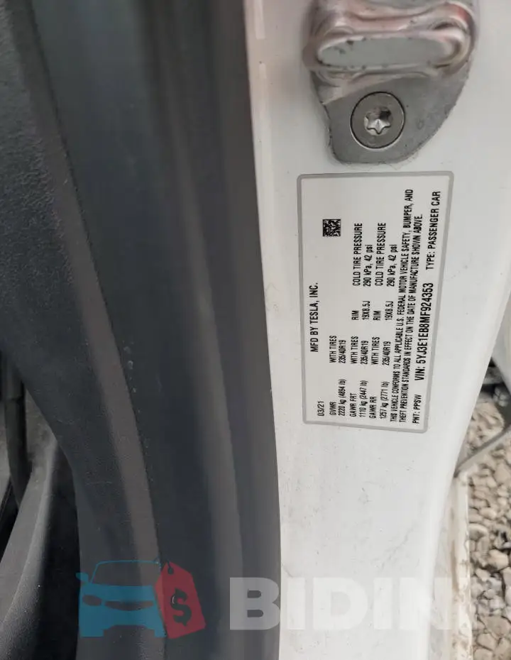 5YJ3E1EB8MF924353 Photo# 12