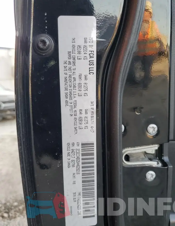2C3CCABG5HH628216 Photo# 13