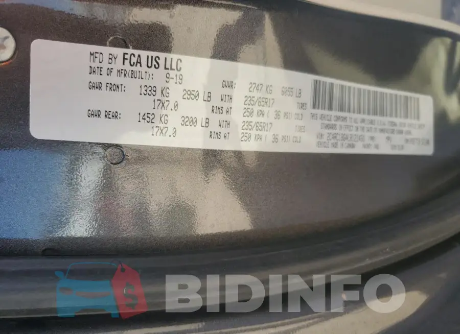 2C4RC1BG4LR121431 Photo# 14