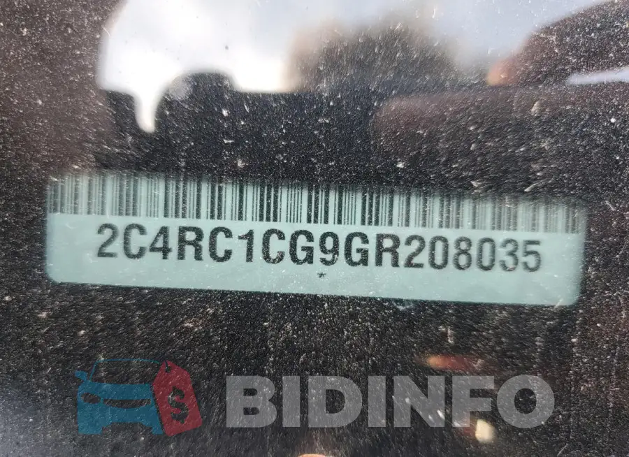 2C4RC1CG9GR208035 Photo# 13