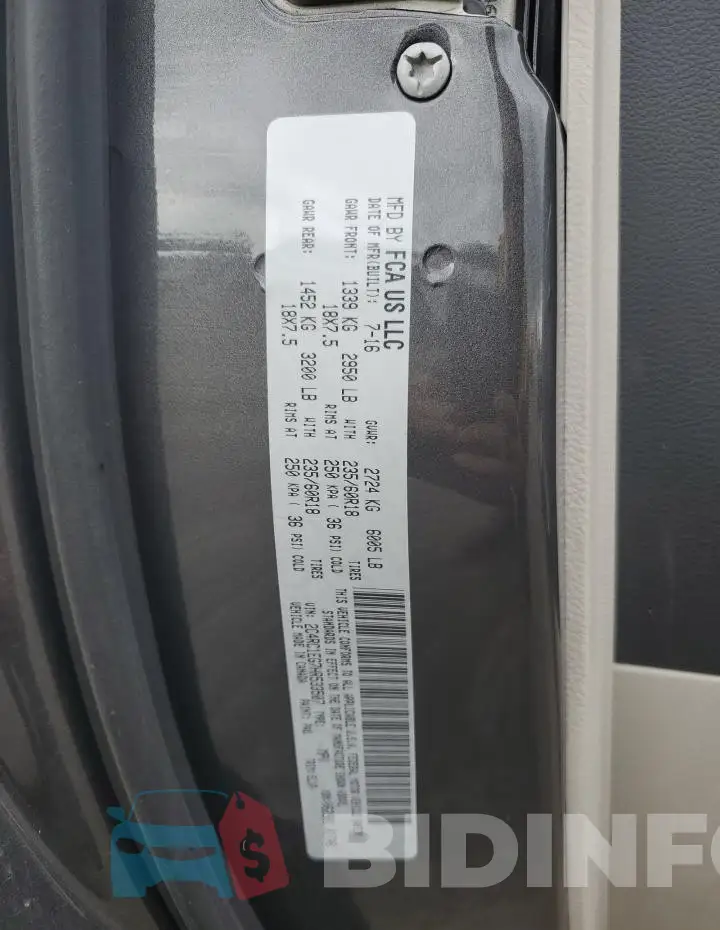 2C4RC1EG7HR533507 Photo# 14