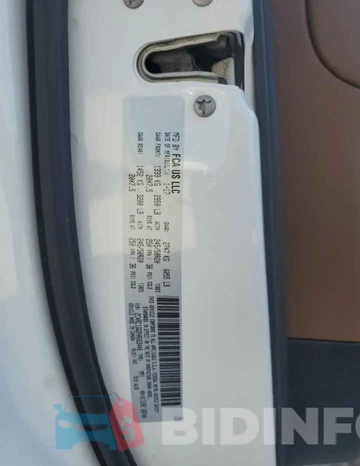 2C4RC1GG2HR663448 Photo# 13