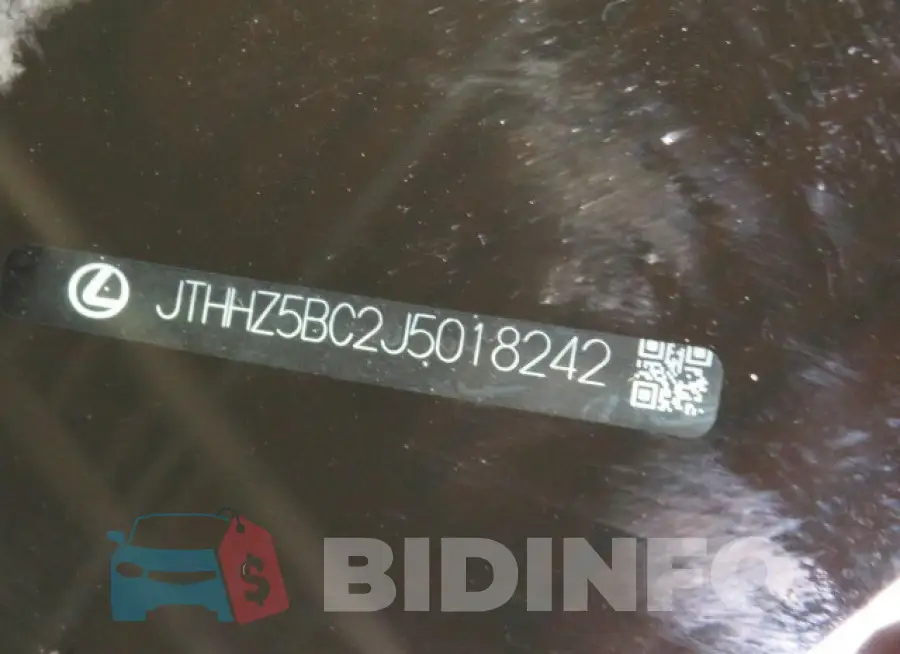 JTHHZ5BC2J5018242 Photo# 10