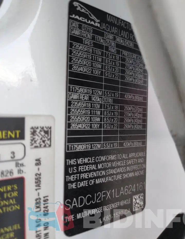 SADCJ2FX1LA624161 Photo# 14