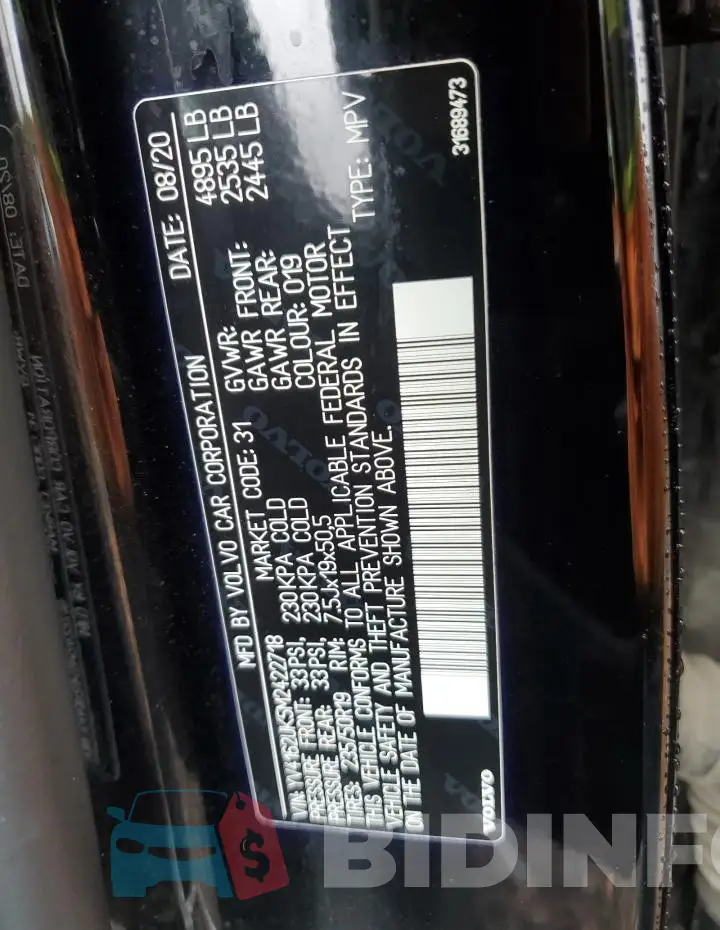 YV4162UK5M2422718 Photo# 14